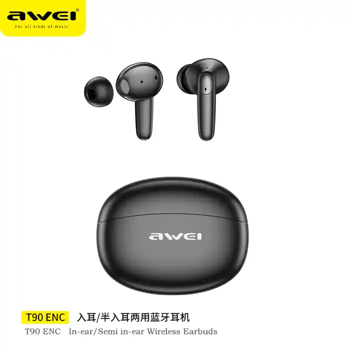 AWEI T90 ENC Wireless Earbuds